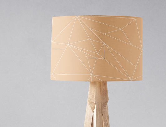 Beige Minimalist Lampshade