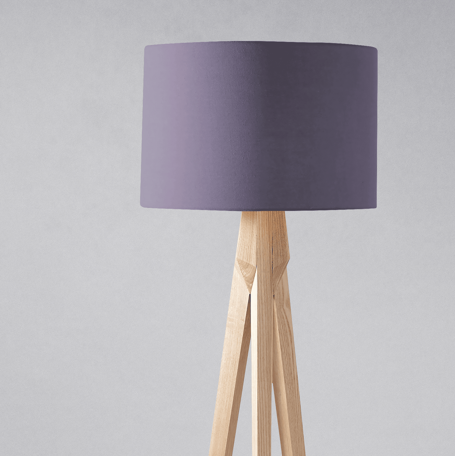 Plain Aubergine Lampshade, Purple Ceiling or Table Lamp Shade - Shadow bright