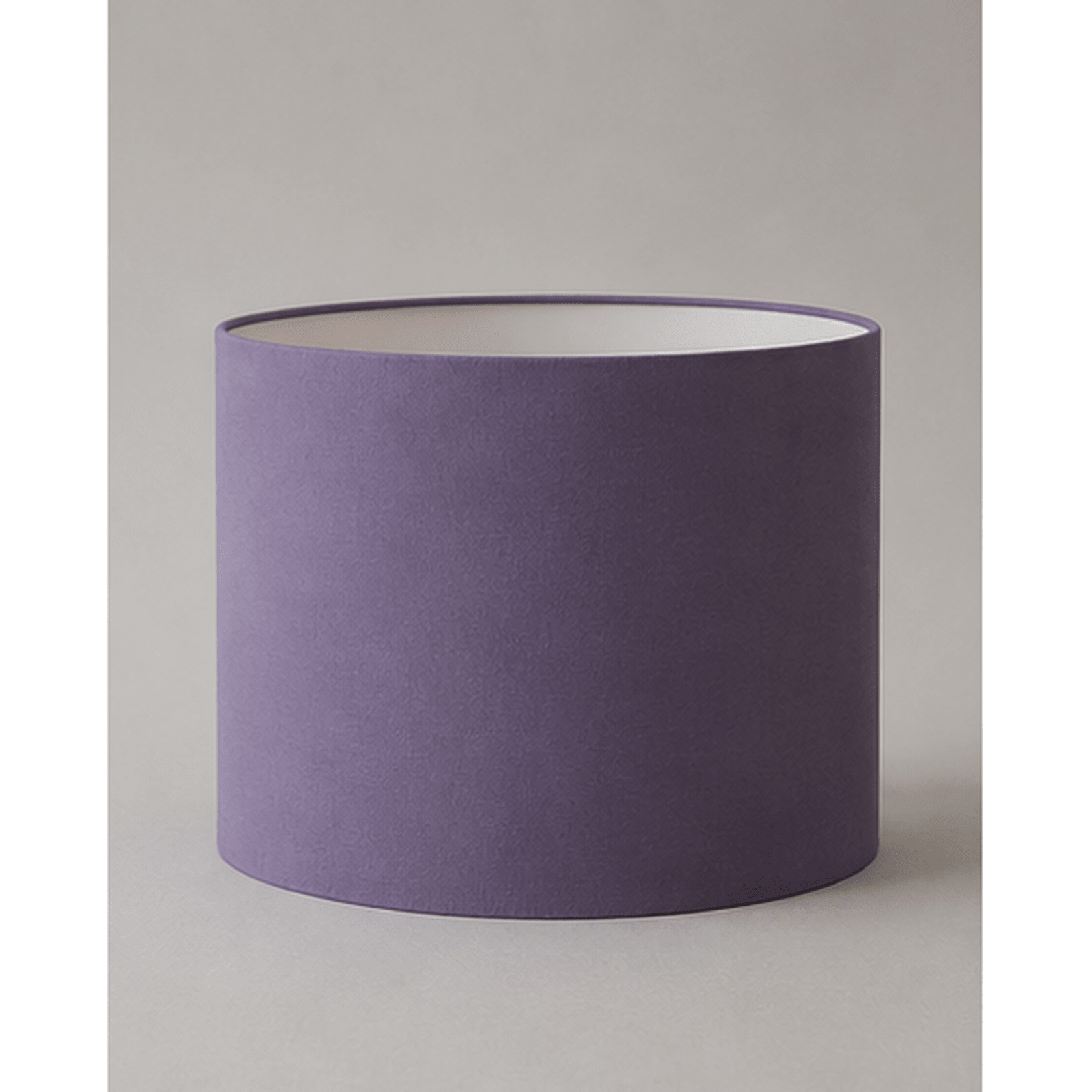 Plain Aubergine Lampshade, Purple Ceiling or Table Lamp Shade - Shadow bright