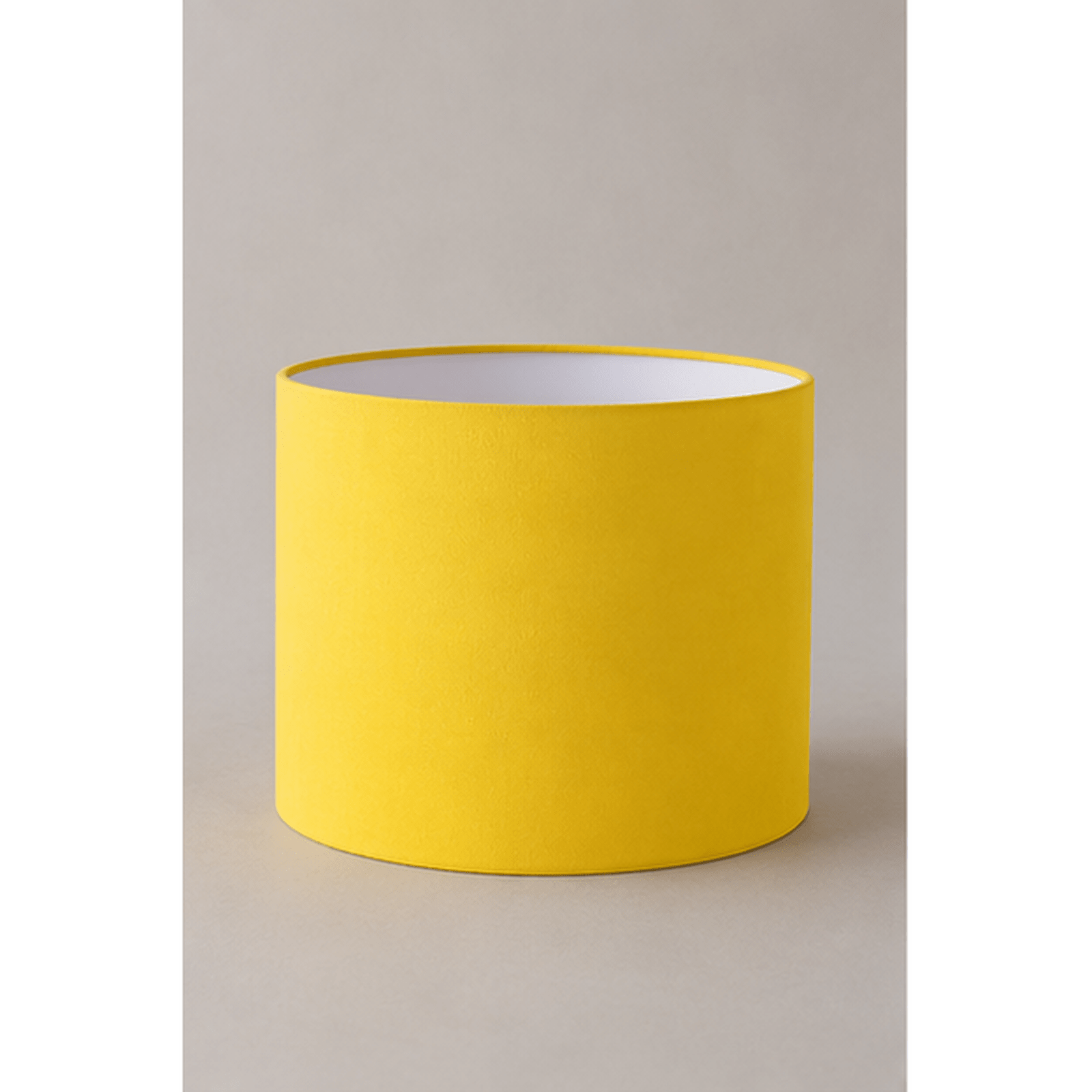Plain Yellow Lampshade, Ceiling or Table Lamp Shade - Shadow bright