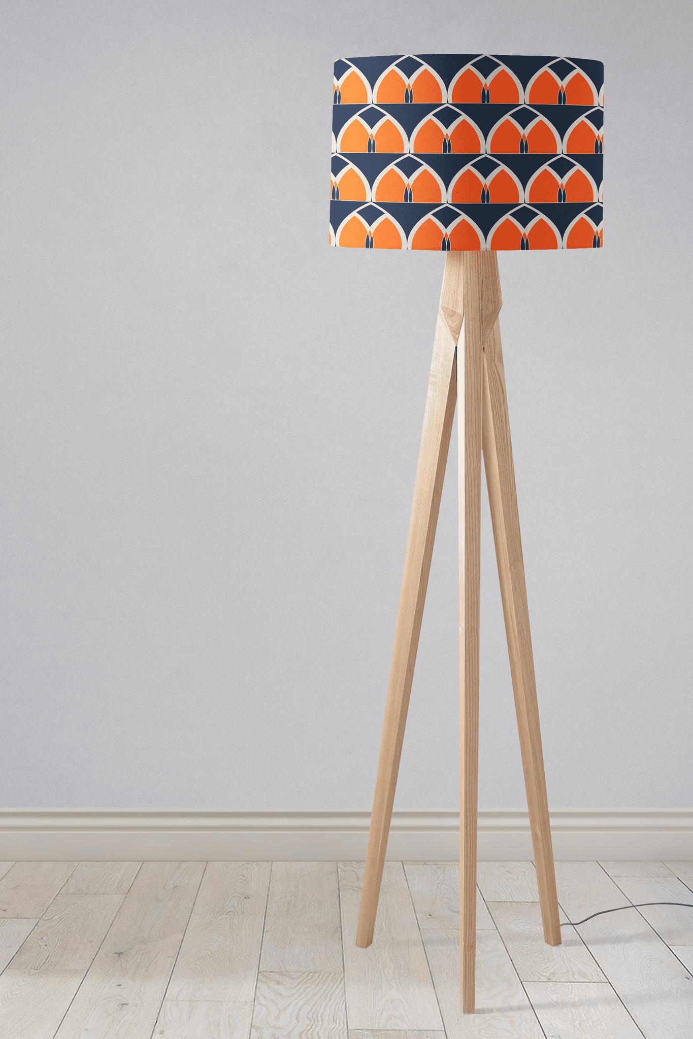 Orange lamp shade next deals