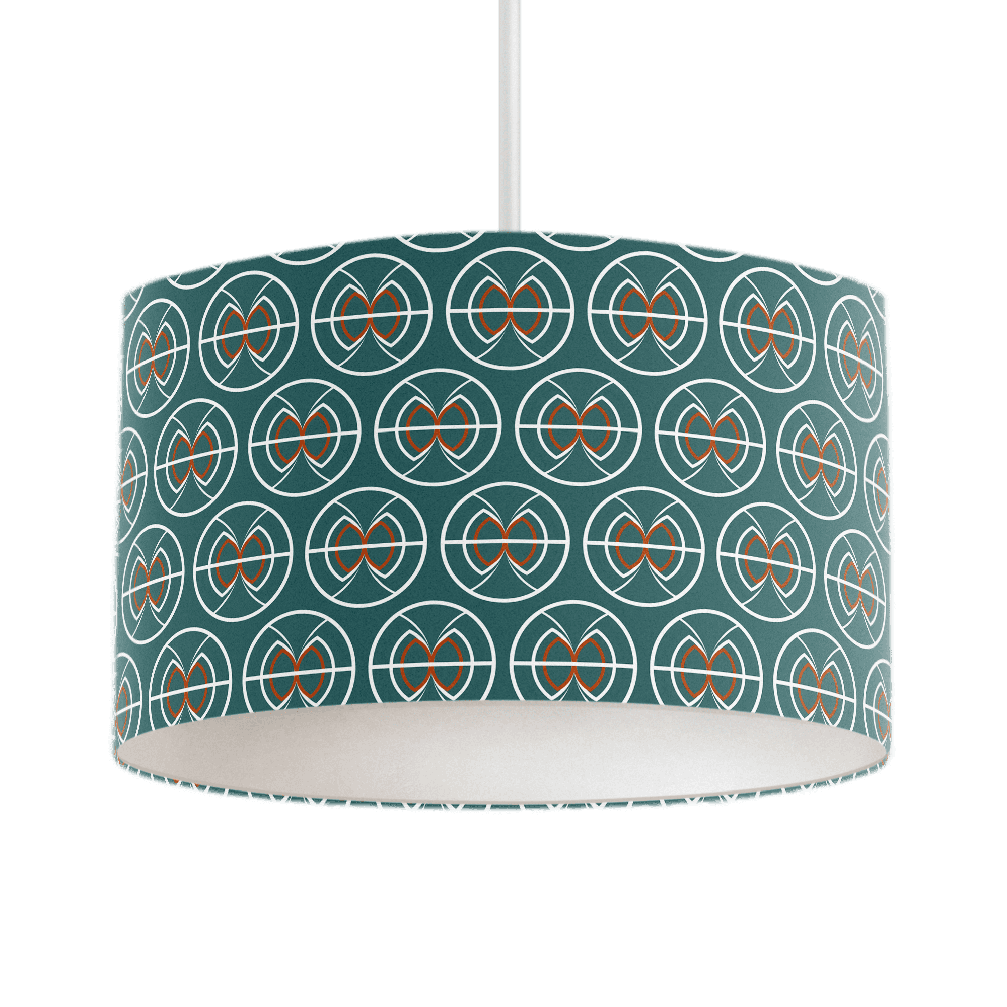 Light teal lamp shade deals