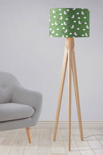 Load image into Gallery viewer, Green Lampshade with a Seagull Design, Ceiling or Table Lamp Shade - Shadow bright
