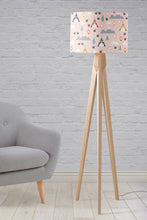 Load image into Gallery viewer, Pink Camping Theme Lampshade, Ceiling or Table Lamp Shade - Shadow bright
