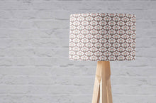 Load image into Gallery viewer, Pink and Grey Geometric Design Lampshade, Ceiling or Table Lamp Shade - Shadow bright
