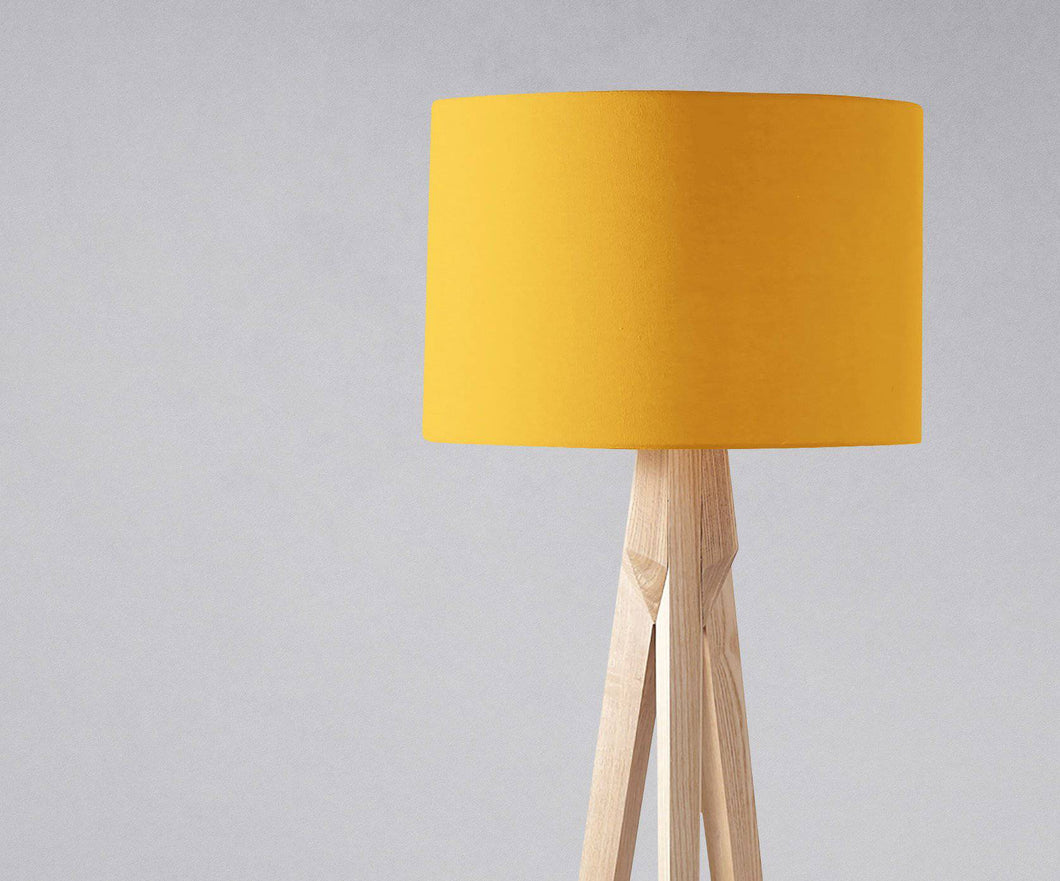 Plain Yellow Lampshade, Ceiling or Table Lamp Shade - Shadow bright