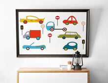 Load image into Gallery viewer, Cars Travel Print Wall Art, Poster - Shadow bright

